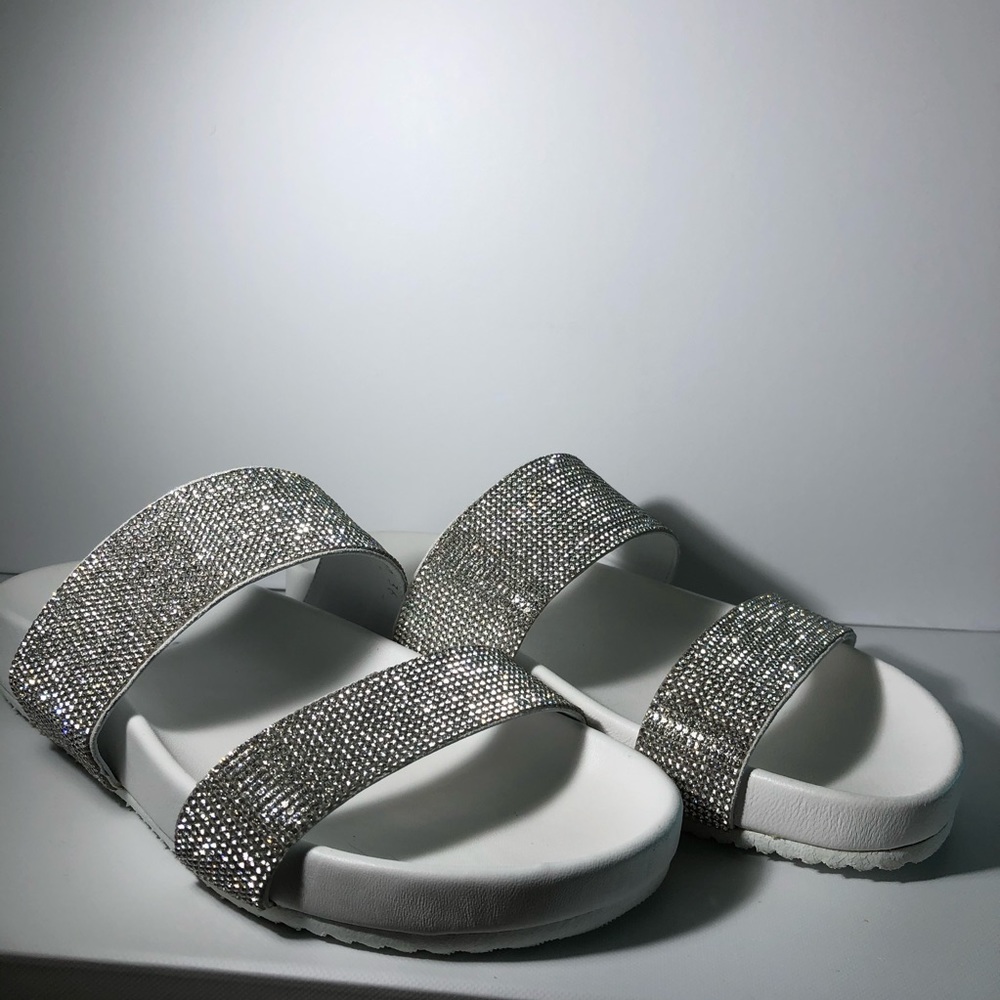 Baldinini white rubber sandals
